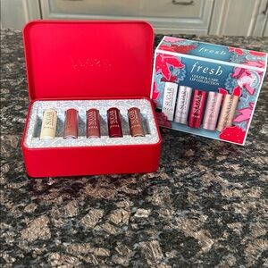 FRESH SUGAR COLOR & CARE LIP COLLECTION LOT OF 5 NWT